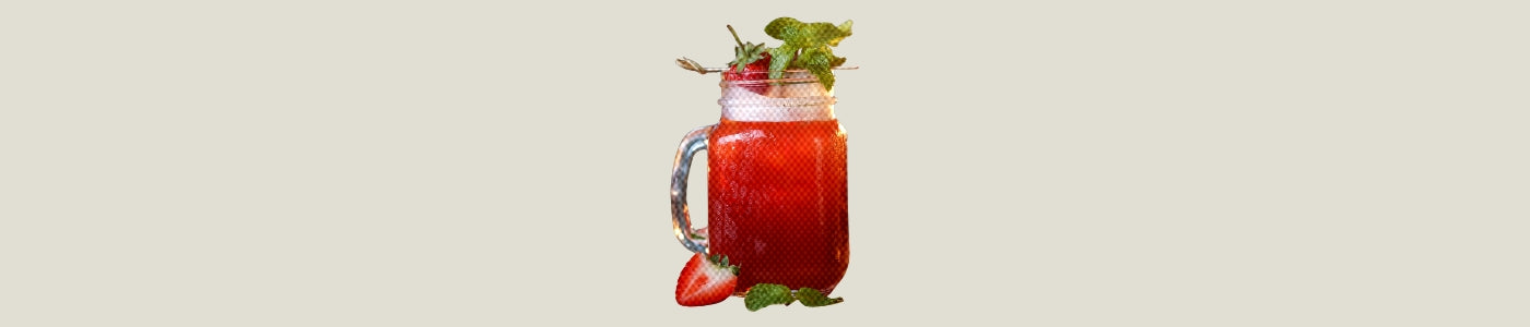 strawberry spritz drink image