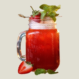 strawberry spritz drink image