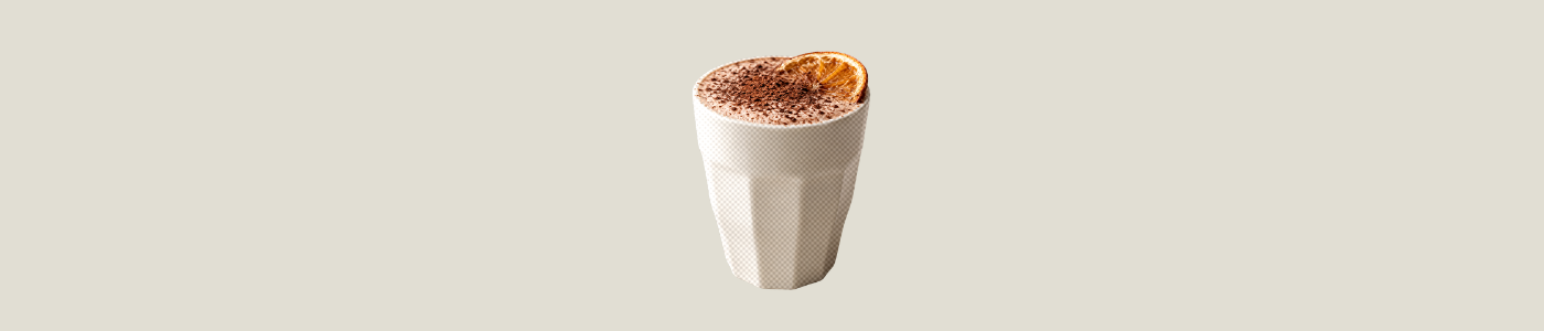 dark chocolate orange latte