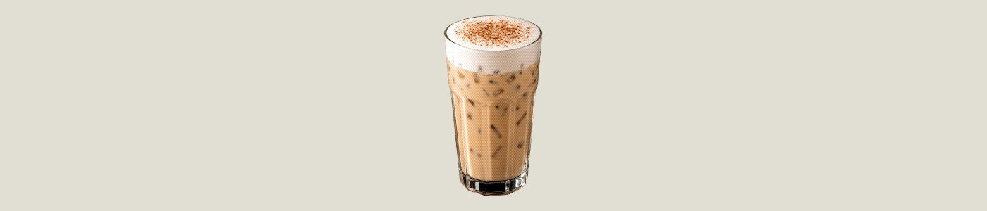 harvest spiced chai with cold foam