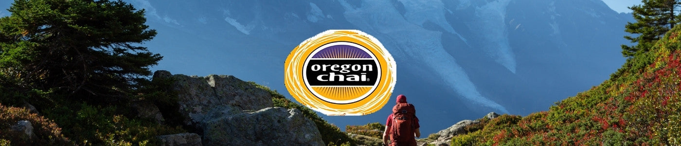 oregon chai logo on mountain