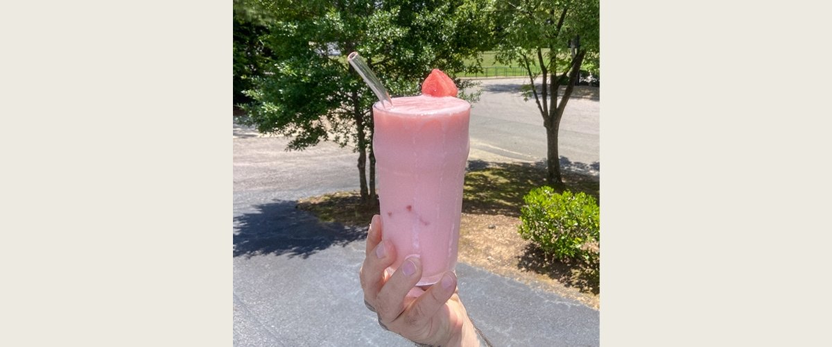 Sparkling Watermelonade & Watermelon Mint Matcha - Dilworth Coffee