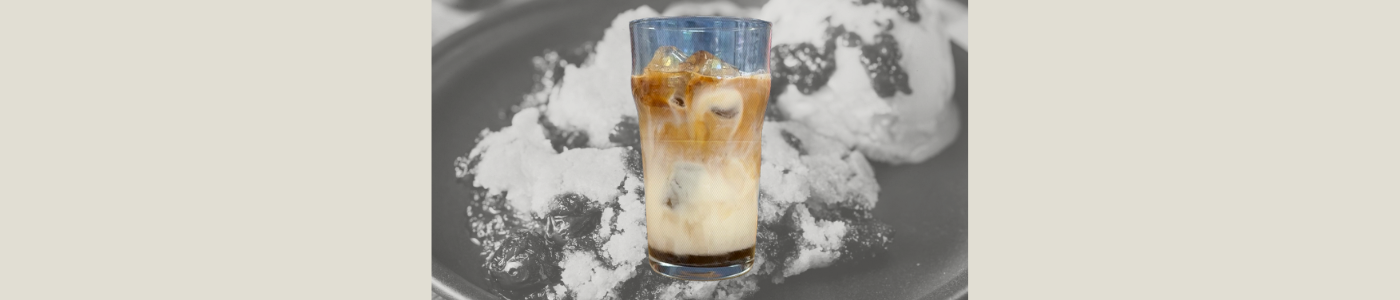 Blueberry Vanilla Iced Latte