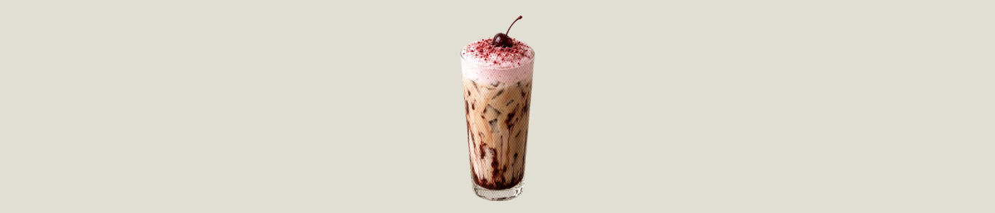 white chocolate cherry mocha