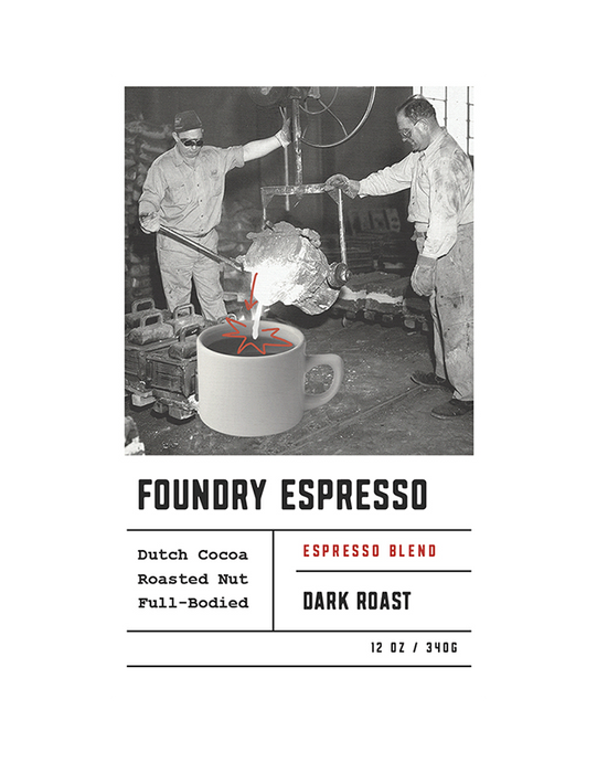 Dilworth Coffee Foundry Espresso Blend 12oz Bag