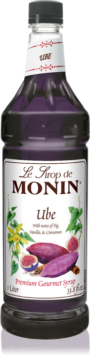 Monin Ube Flavoring Syrup 1L Plastic Bottle