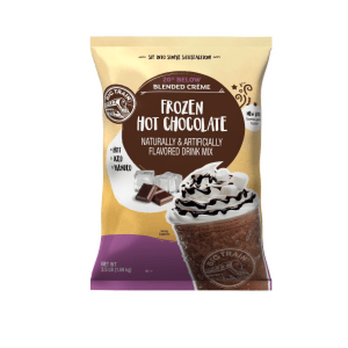 Frape Train Big Train 20 Below Frozen Hot Chocolate Blended Creme Frappe Mix 3.5lb ...