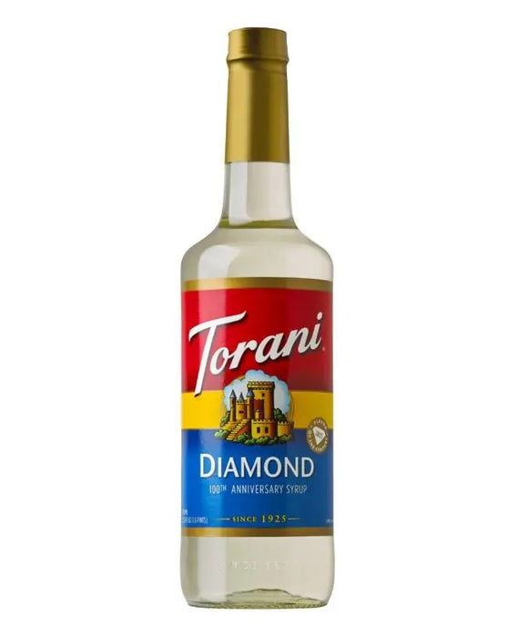 Torani Diamond Syrup 750mL Glass Bottle - Dilworth Coffee