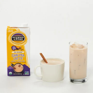 Oregon Chai Organic Original Chai Tea Latte 1:1 Concentrate 6 - 32oz Cartons (CASE)