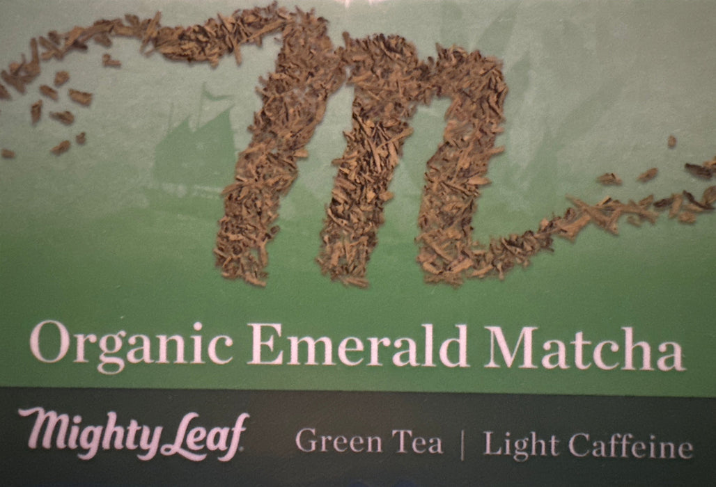 Mighty Leaf Organic Emerald Matcha - Label