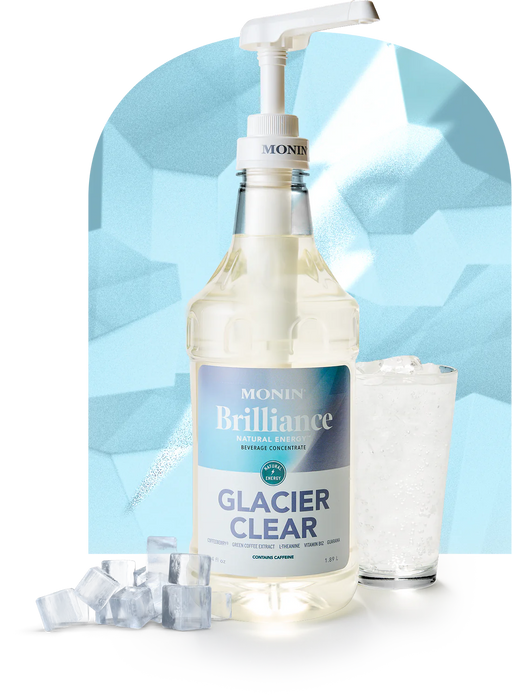 Monin Glacier Clear Energy  64oz Bottle