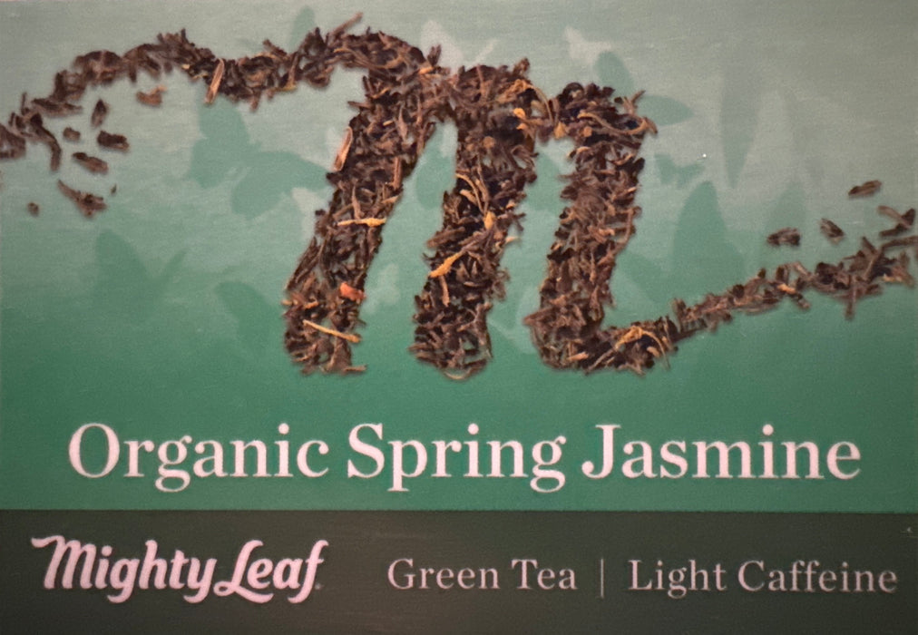 Mighty Leaf Organic Spring Jasmine - Label