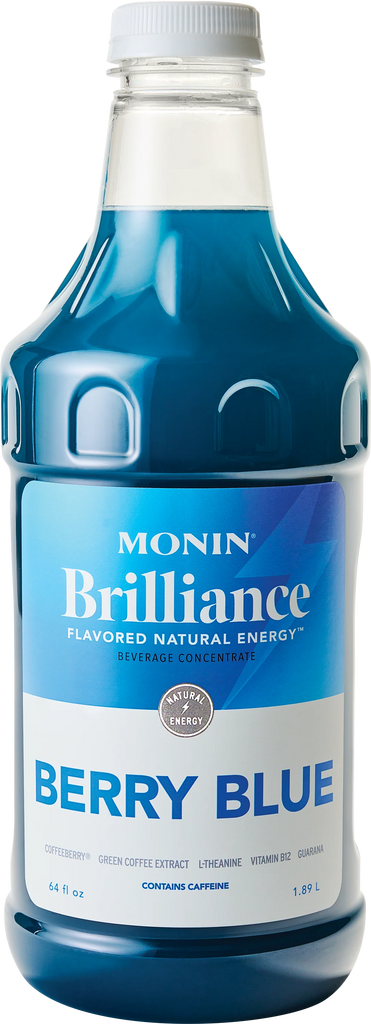 Monin Berry Blue Energy 64oz Bottle - Dilworth Coffee