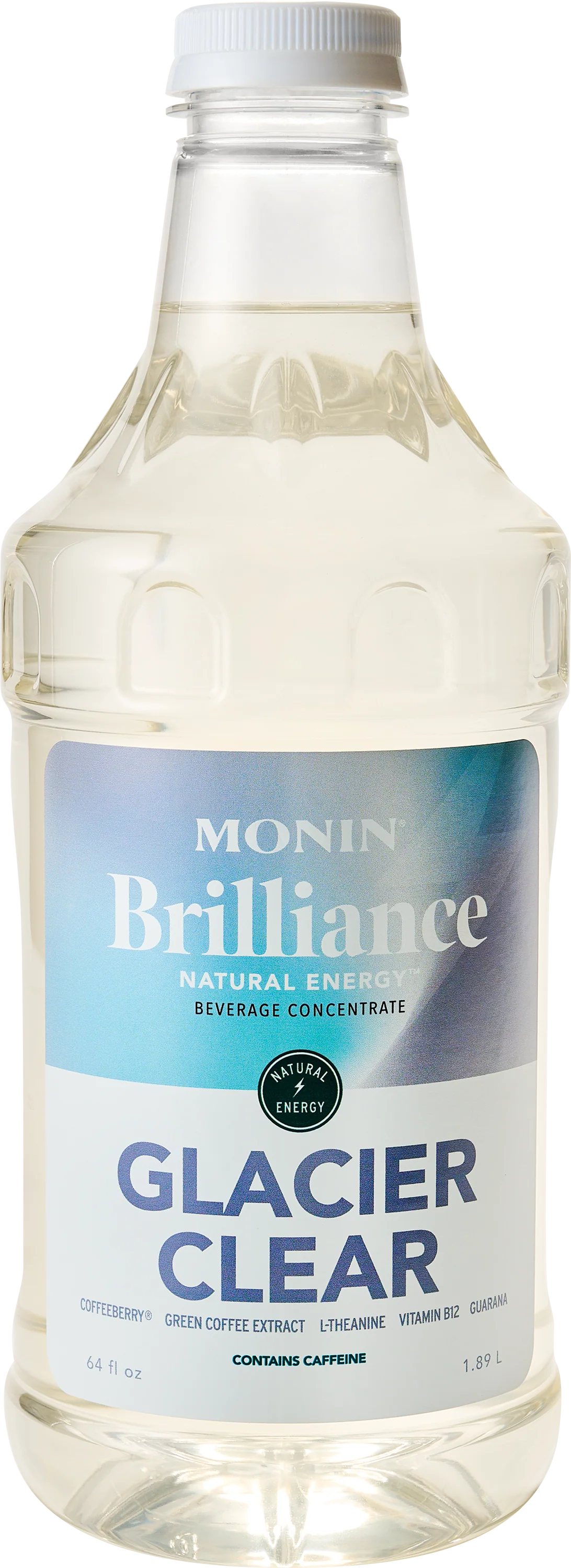Monin Glacier Clear Energy 64oz Bottle - Dilworth Coffee