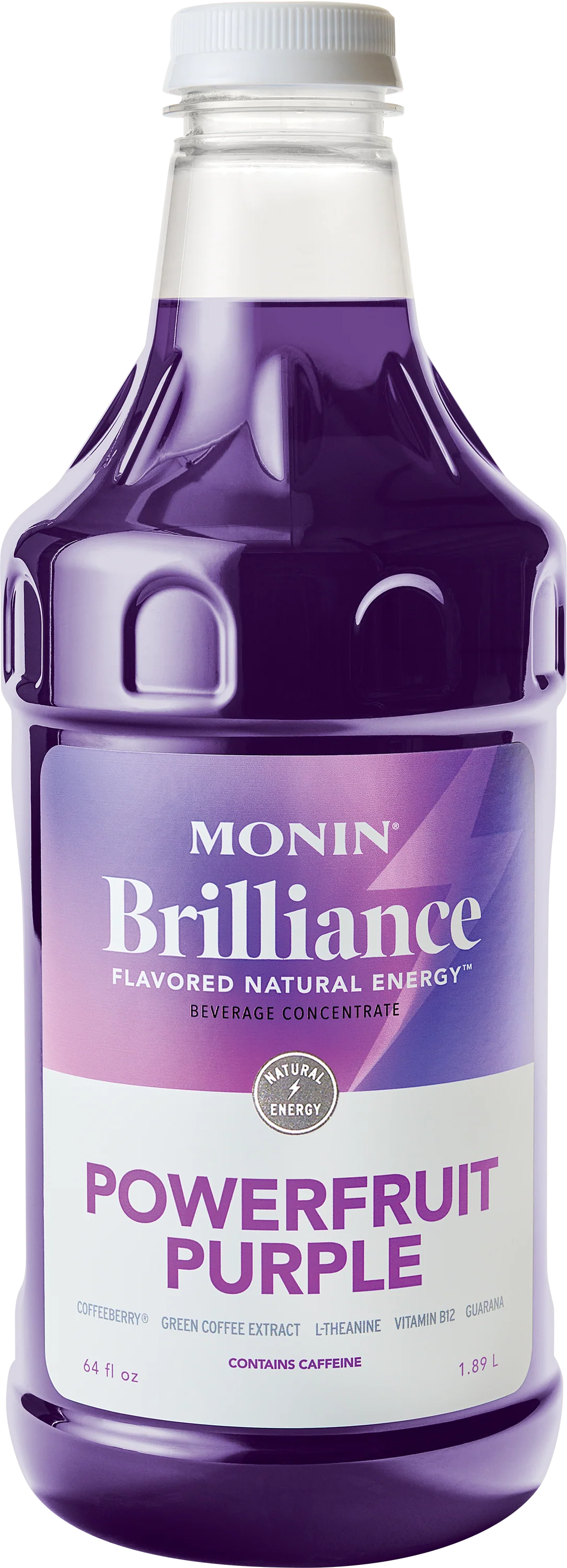 Monin Powerfruit Purple Energy 64oz Bottle - Dilworth Coffee