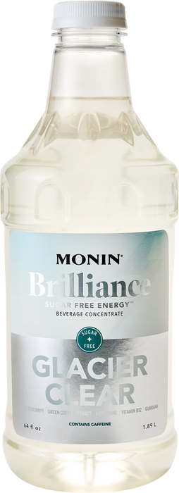 Monin Sugar Free Glacier Clear Energy  64oz Bottle