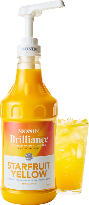 Monin Starfruit Yellow Energy  64oz Bottle