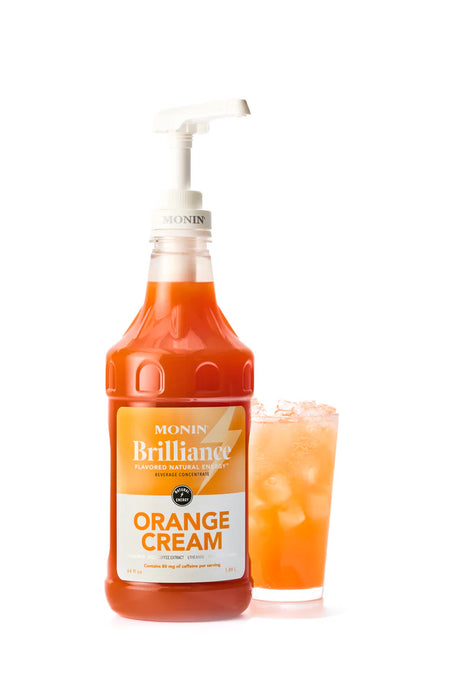 Monin Orange Cream Energy 64oz Bottle