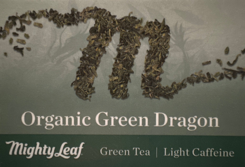 Mighty Leaf Organic Green Dragon - Label