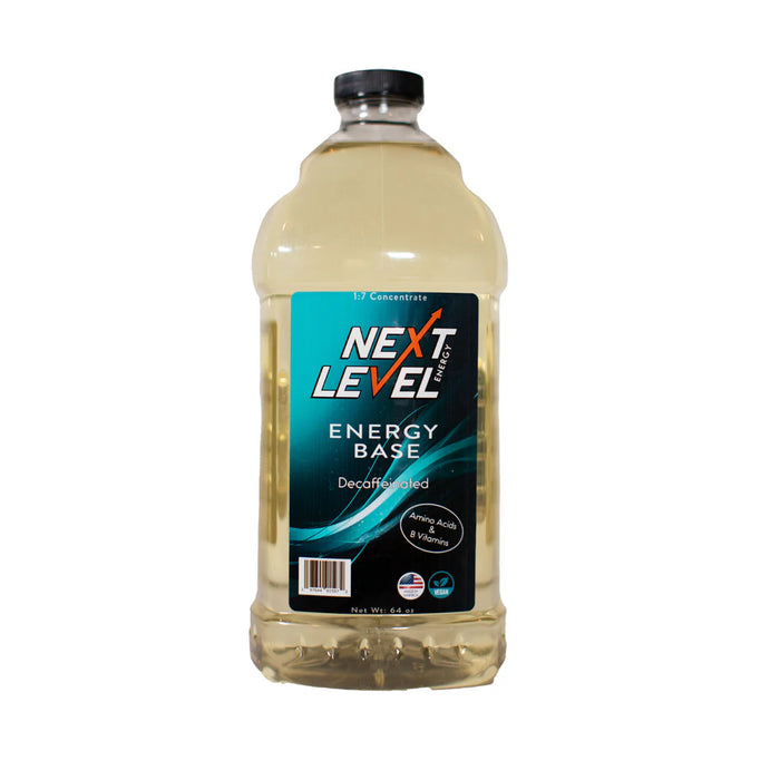 Next Level Energy Decaf Base Concentrates 64oz Bottle