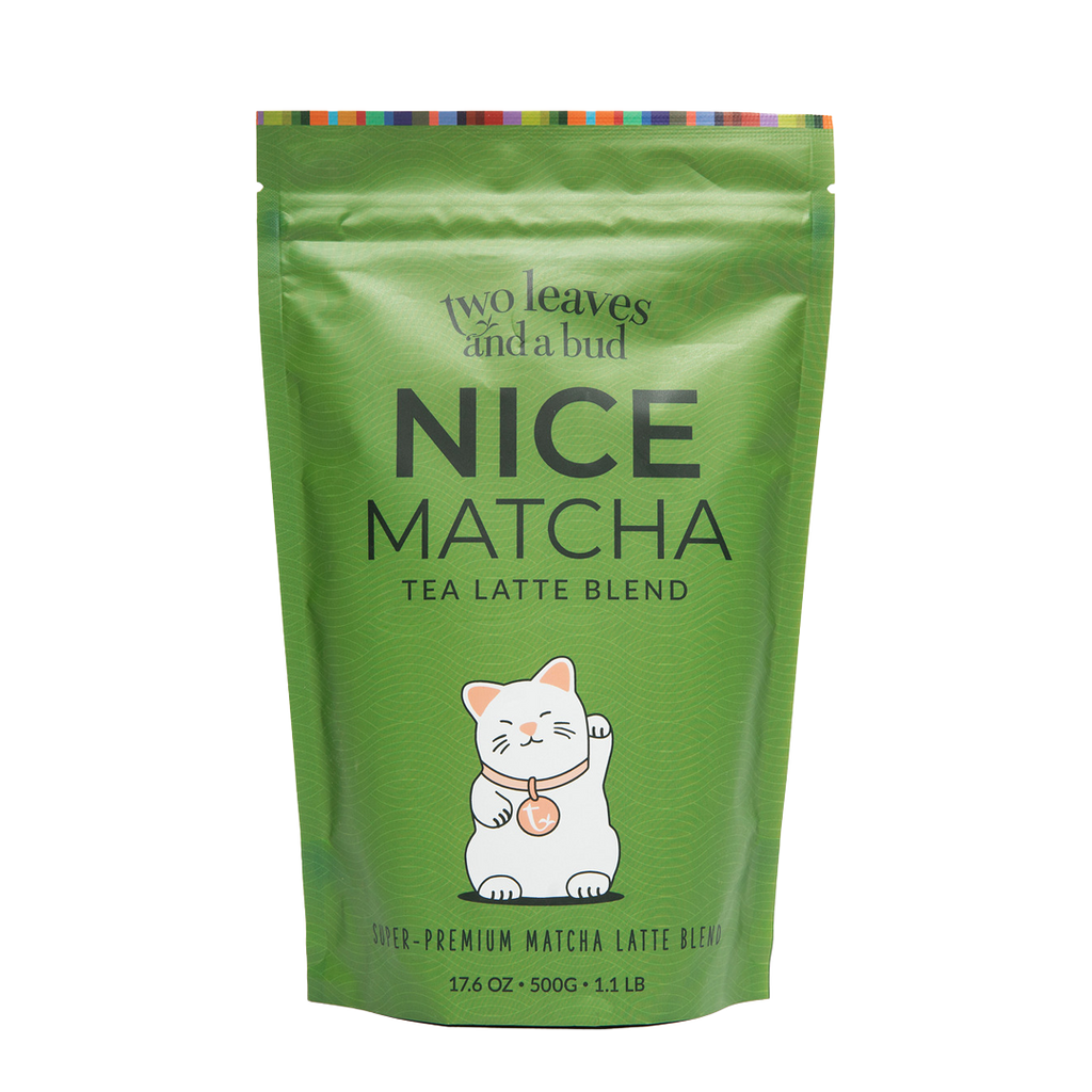 Two Leaves Nice Matcha Tea Latte Blend 500 g Bag - Dilworth Coffee