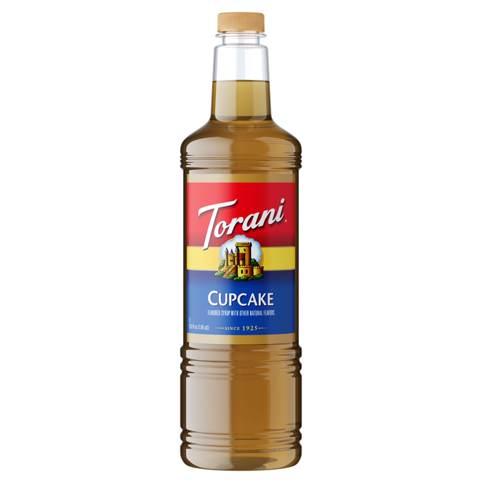 Torani Cup Cake Flavoring Syrup 1L Plastic Bottle