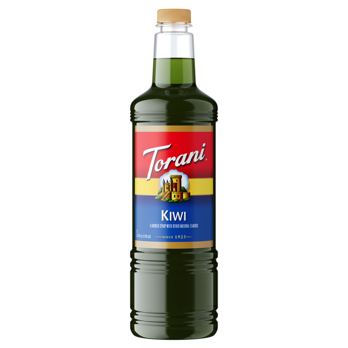 Torani Kiwi Flavoring Syrup 1L Plastic Bottle