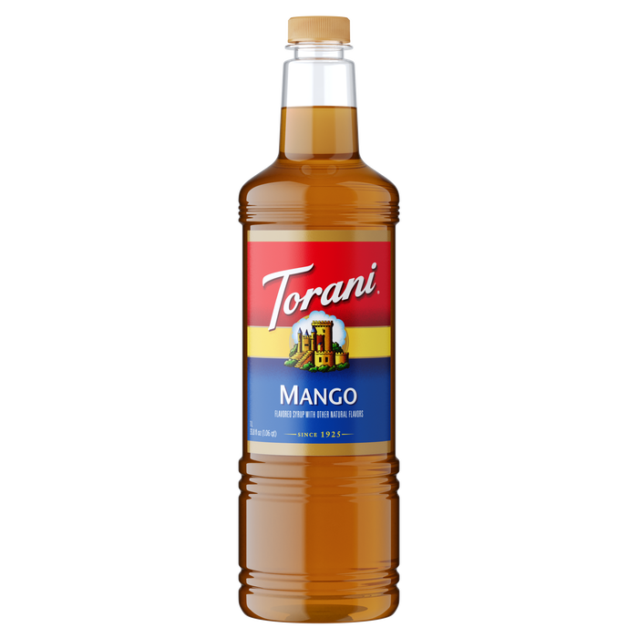 Torani Mango Flavoring Syrup 1L Plastic Bottle