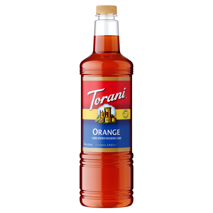Torani Orange Flavoring Syrup 1L Plastic Bottle