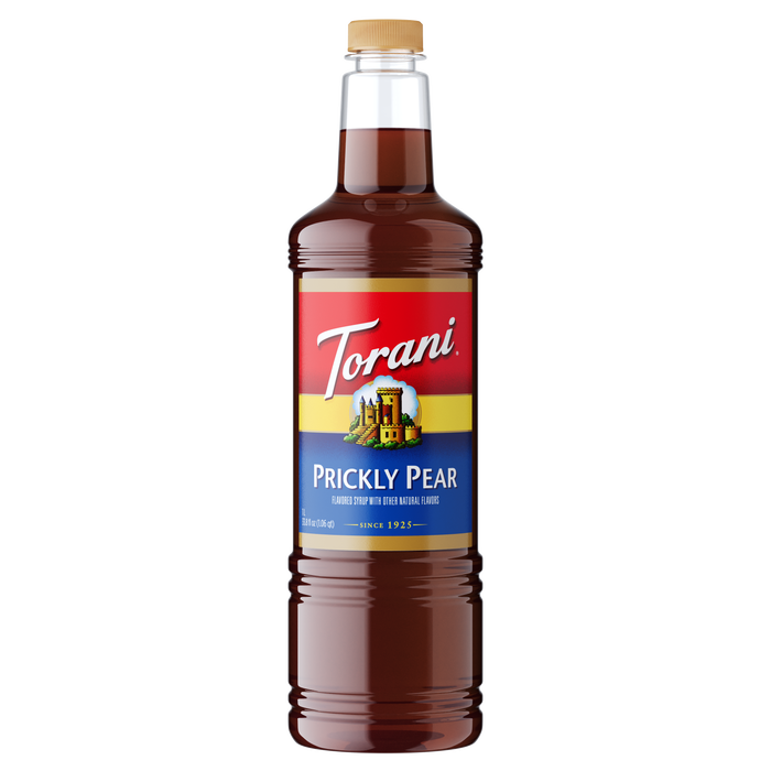 Torani Prickly Pear Flavoring Syrup 1L Plastic Bottle