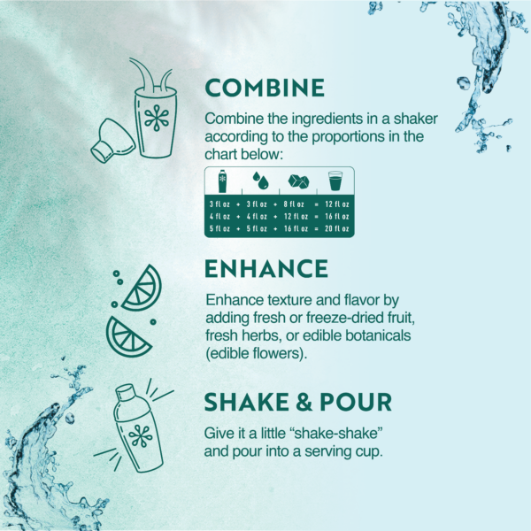 Smartfruit Recharge Refresher/ Dragon fruit Elderberry 48oz Bottle