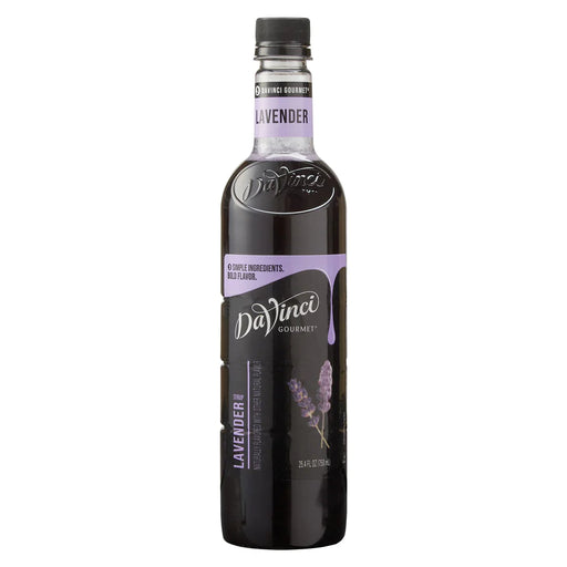 Davinci All-Natural Lavender Flavoring Syrup 750mL Plastic Bottle