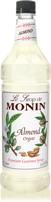 Monin Almond Flavoring Syrup 1L Plastic Bottle