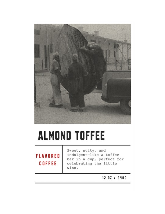 Dilworth Coffee Almond Toffee Flavored Coffee 12oz Bag