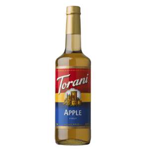 Torani Apple Flavoring Syrup 750mL Glass Bottle