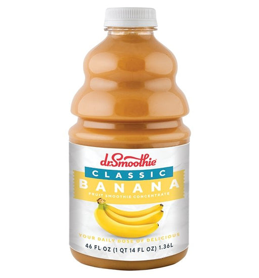 Dr. Smoothie Banana Classic Fruit Smoothie Concentrate 46oz Bottle