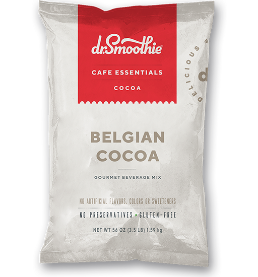 Dr. Smoothie - Caffe Essentials Belgian Cocoa 3.5lb Bag