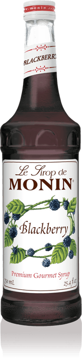Monin Blackberry Flavoring Syrup 750mL Glass Bottle