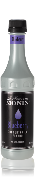 Monin Blueberry Concentrated Flavor 375mL Bottle