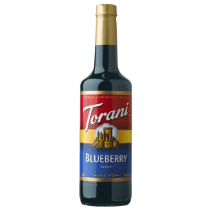 Torani Blueberry Flavoring Syrup 750mL Glass Bottle