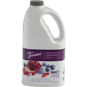 Torani Blueberry Pomegranate Real Fruit Smoothie Mix 64oz Bottle