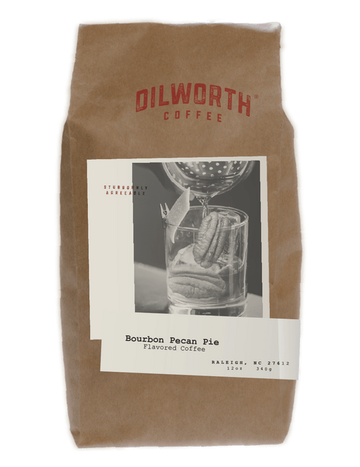 Dilworth Coffee Bourbon Pecan Pie 12oz Bag