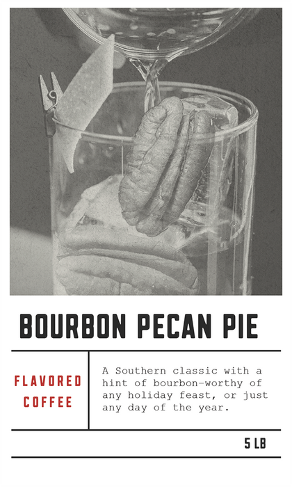 Dilworth Coffee Bourbon Pecan Pie Flavored Coffee 5lb Bulk Bag