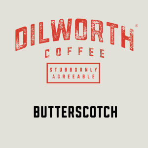 Dilworth Coffee Butterscotch Airpot / Jar / Bin Label