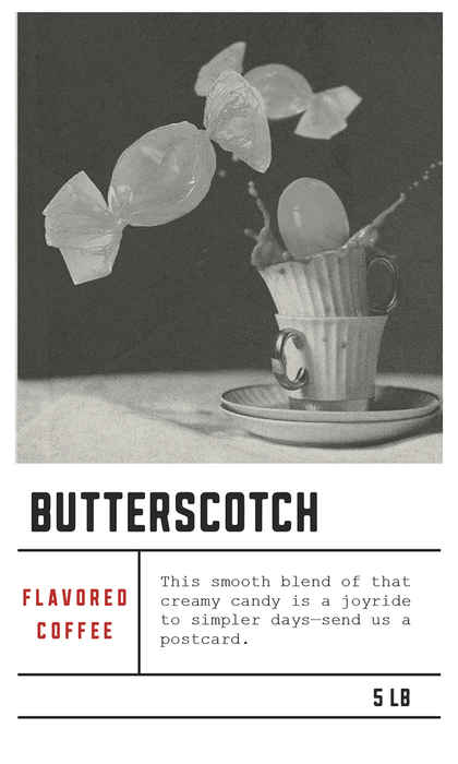 Dilworth Coffee Butterscotch Flavored Coffee 5lb Bulk Bag