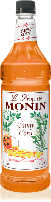 Monin Candy Corn Flavoring Syrup 1L Plastic Bottle