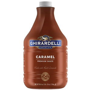 Ghirardelli Chocolate Caramel Flavoring Sauce 64oz Bottle