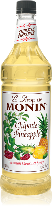 Monin Chipotle Pineapple Flavoring Syrup 1L Plastic Bottle