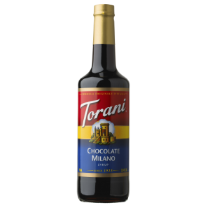 Torani Chocolate Milano Flavoring Syrup 750mL Glass Bottle