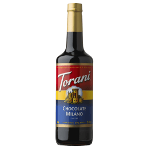 Torani Chocolate Milano Flavoring Syrup 750mL Plastic Bottle